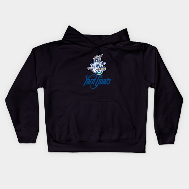 Hartford Yard Goats Kids Hoodie by Dizzy One